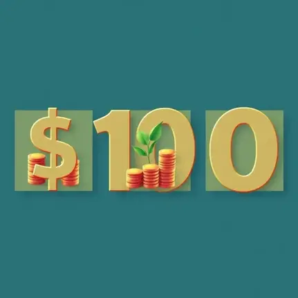 100 Dollar Investment For Growth