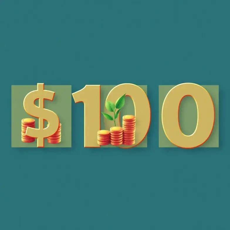 growth with 100 dollar investments