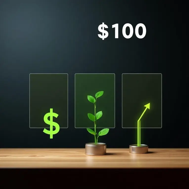 how to invest with only $100