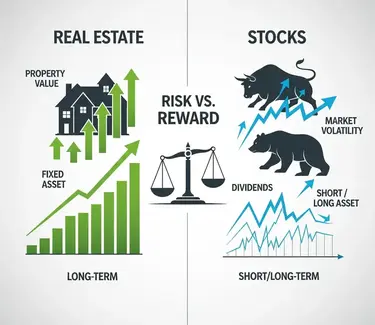 Stocks Vs Real Estate What To Choose